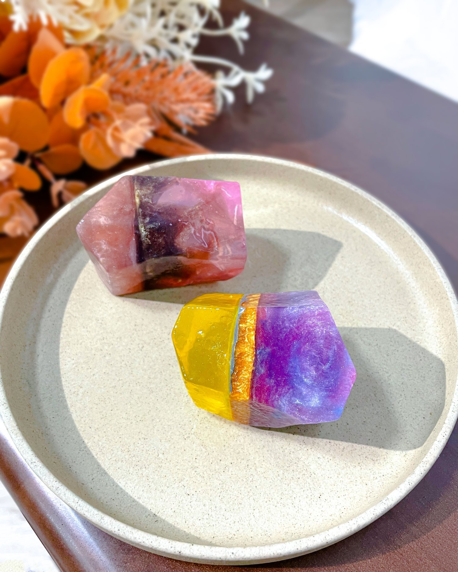 Gemstone soap handcrafting workshop