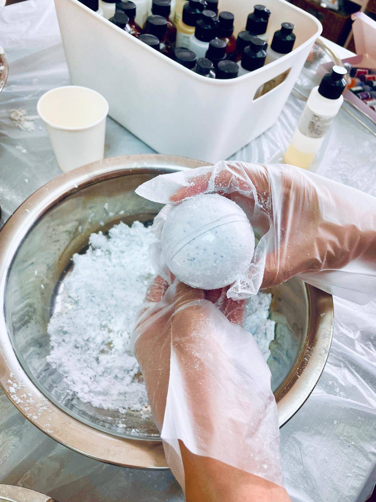 Gemstone soap handcrafting workshop