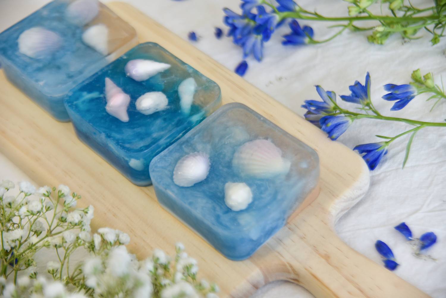 Gemstone soap handcrafting workshop